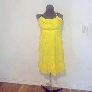Old Navy Women’s Yellow Halter Dress Size M